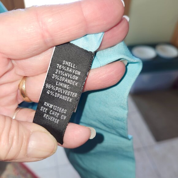 25108 NWT!!!  Torrid Cutaway Aqua Blazer Size 4X MSPR $58 - Picture 10 of 11